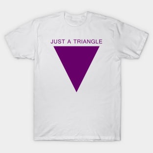 Just a Triangle (Purple) T-Shirt